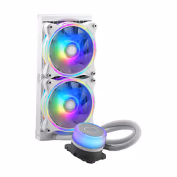 Cooler Master MasterLiquid ML240 Illusion White Edition Processeur Refroidisseur de liquide tout-en-un Blanc - Vue supplémentaire 4