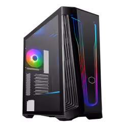 Cooler Master MasterBox 540, Bureau, PC, Noir, Transparent, ATX, EATX, micro ATX, Mini-ITX, Mesh, Plastique, Acier, Verre tre ...