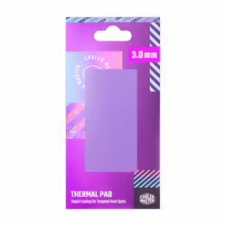 Cooler Master TPX-NOPP-9030-R1, Pad thermique, 13,3 W/m·K, 3,4 g/cm³, Violet, -40 - 200 °C, 45 mm