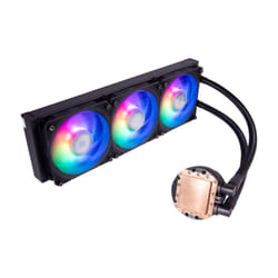 Cooler Master MasterLiquid PL360 Flux Processeur Liquid cooling kit 12 cm Noir