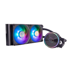 Cooler Master MasterLiquid PL240 Flux Processeur Liquid cooling kit 12 cm Noir