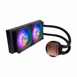 Cooler Master MasterLiquid PL240 Flux Processeur Liquid cooling kit 12 cm Noir - Vue supplémentaire 5