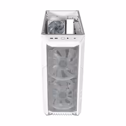 Cooler Master HAF 500, Midi Tower, PC, Blanc, ATX, micro ATX, SSI CEB, ITX, EATX, Mesh, Verre trempé, Plastique, Acier, Multi ...