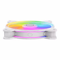 Cooler Master MasterFan MF140 HALO² White Edition Boitier PC Ventilateur 14 cm Blanc