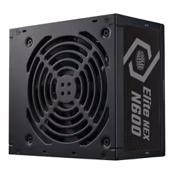 Cooler Master Elite NEX 230V 600, 600 W, 200 - 240 V, 50 - 60 Hz, 4.5 A, Actif, 110 W