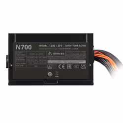Cooler Master Elite NEX 230V 700 unité d'alimentation d'énergie 700 W 24-pin ATX ATX Noir - Vue supplémentaire 4