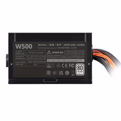 Cooler Master Elite NEX White 230V 500 unité d'alimentation d'énergie 500 W 24-pin ATX ATX Noir - Vue supplémentaire 4