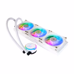 Cooler Master MasterLiquid PL360 Flux White Edition Boitier PC Liquid cooling kit 12 cm Blanc