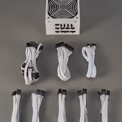 Cooler Master MWE Gold 1250 - V2 ATX 3.0 White Version unité d'alimentation d'énergie 1250 W 24-pin ATX Blanc - Vue supplémentaire 12