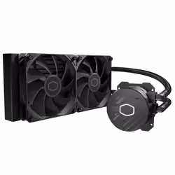 Cooler Master MasterLiquid 240L Core, Kit de refroidissement du liquide, 12 cm, 650 tr/min, 1750 tr/min, 27,2 dB, 71,93 cfm