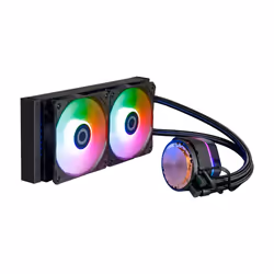 Cooler Master MasterLiquid 240 ATMOS Processeur Liquid cooling kit 12 cm Noir