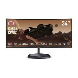 Cooler Master Gaming GM34-CWQ2 LED display 34" UltraWide Quad HD Noir
