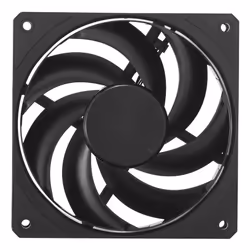 Cooler Master Mobius 120 Black Edition Boitier PC Ventilateur 12 cm Noir 1 pièce(s)