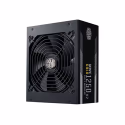 Cooler Master MWE Gold 1250 V2 ATX 3.1, 1250 W, 100 - 240 V, 50/60 Hz, 15 - 7 A, Actif, 120 W