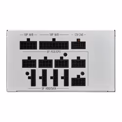 Cooler Master MWE Gold 1050 V2 ATX 3.1 White Edition unité d'alimentation d'énergie 1050 W 24-pin ATX Blanc - Vue supplémentaire 6