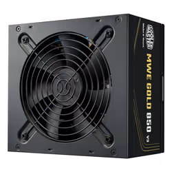 Cooler Master MWE GOLD 850 V3, 850 W, 100 - 240 V, 50/60 Hz, 6 - 10 A, Actif, 100 W