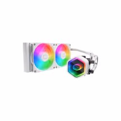Cooler Master MasterLiquid 240 Core II White Processeur Kit de refroidissement du liquide 12 cm Blanc