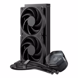 Cooler Master MasterLiquid ATMOS Stealth Series Processeur Kit de refroidissement du liquide 12 cm Noir - Vue supplémentaire 2