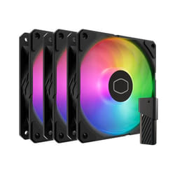 Cooler Master SickleFlow Edge 120 ARGB 3-Pack Fan Kit Boitier PC Ventilateur 12 cm Noir 1 pièce(s)