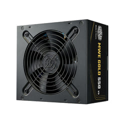 Cooler Master MWE Gold V3 ATX 3.1 Non-Modular unité d'alimentation d'énergie 550 W 24-pin ATX Noir