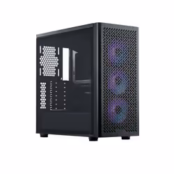 Cooler Master Elite 502, Midi Tower, PC, Noir, ATX, EATX, ITX, micro ATX, Acier, Jouer