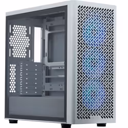 Cooler Master Elite 502, Midi Tower, PC, Blanc, ATX, EATX, ITX, micro ATX, Acier, Jouer