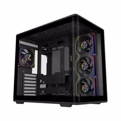 Cooler Master Elite 600 Tower Noir, Transparent - Vue supplémentaire 2