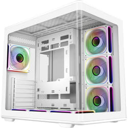 Cooler Master Elite 600 Tower Transparent, Blanc