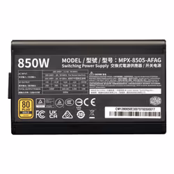Cooler Master Elite Gold 850 unité d'alimentation d'énergie 850 W 24-pin ATX ATX Noir - Vue supplémentaire 4