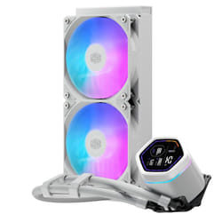 Cooler Master MasterLiquid Core Nex Digital Processeur Refroidisseur de liquide tout-en-un 12 cm Noir 1 pièce(s)