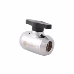 Bitspower BP-MVV-SLBK, Noir, Argent, 1/4", 23 mm, 36 mm, 35,7 mm