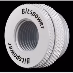 Bitspower BP-DWWP-C04, Laiton, Blanc