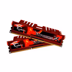 G.Skill RipjawsX, 16GB (2x 8GB) DDR3, 16 Go, 2 x 8 Go, DDR3, 2133 MHz, 240-pin DIMM, Rouge