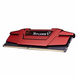 G.Skill Ripjaws V 32GB DDR4-2133Mhz, 32 Go, 2 x 16 Go, DDR4, 2133 MHz, 288-pin DIMM, Rouge