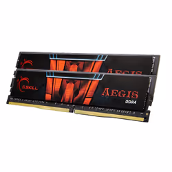 G.Skill 16GB DDR4-2400, 16 Go, 2 x 8 Go, DDR4, 2400 MHz, 288-pin DIMM, Noir, Rouge