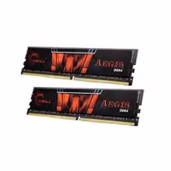 G.Skill 32GB DDR4-2400, 32 Go, 2 x 16 Go, DDR4, 2400 MHz, 288-pin DIMM, Noir, Rouge