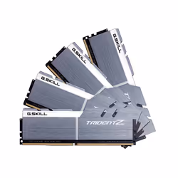 G.Skill 32GB DDR4-4133, 32 Go, 4 x 8 Go, DDR4, 4133 MHz, 288-pin DIMM, Argent