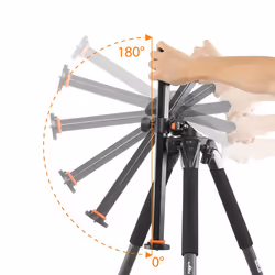 Vanguard ALTAPRO263AB100 trépied Caméras numériques 3 pieds Noir - Vue supplémentaire 4