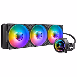 Azza LCAZ-360C-ARGB, Kit de refroidissement du liquide, 12 cm, 54 cfm, Noir