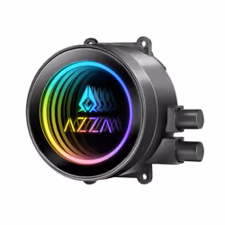 Azza LCAZ-240C-ARGB système de refroidissement d’ordinateur Processeur Kit de refroidissement du liquide 12 cm Noir 1 pièce(s)