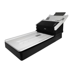 Avision DL-1409B scanner Numériseur à plat et adf A4 Noir, Blanc