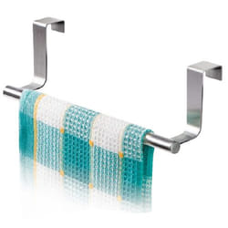 Tatkraft 20115 porte-serviettes et anneau porte-serviettes Support de serviette Mural Argent