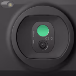 FLIR C3-X​ caméra d'imagerie thermique Vanadium Oxide Uncooled Focal Plane Arrays Noir 1800 mAh 128 x 96 pixels Écran integré LCD 640 x 480 pixels - Vue supplémentaire 4