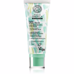 Le masque purifiant Natura Siberica Polar White Birch extrait les impuretés présentes dans les pores de la peau grasse. Grâce ...