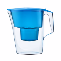 AQUAPHOR Time 2,5 l. NIEBIESKI, 200 L, Bleu, Transparent