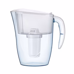 AQUAPHOR Smile, Filtre à eau pour carafe, Transparent, Blanc