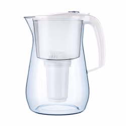 AQUAPHOR Provence 4.2 l BIAŁY, Carafe, 4,2 L, Transparent, Blanc, Plastique, Octogonal, Provence