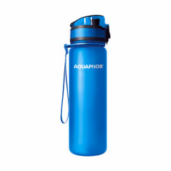 AQUAPHOR City, Bouteille d'eau filtrante, 0,5 L, Bleu