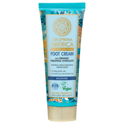Natura Siberica Oblepikha Nourrissant Crème pour les Pieds à l'Hydrolat d'Argousier Bio 75 ml