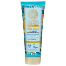 Natura Siberica Oblepikha Nourrissant Crème pour les Mains à l'Hydrolat d'Argousier Bio 75 ml